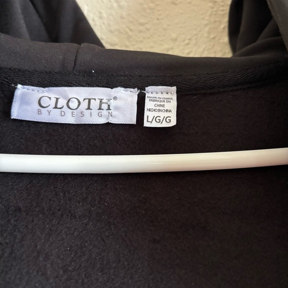 Cloth by Design Black Zip-Up Hoodie - Picture 4 of 7